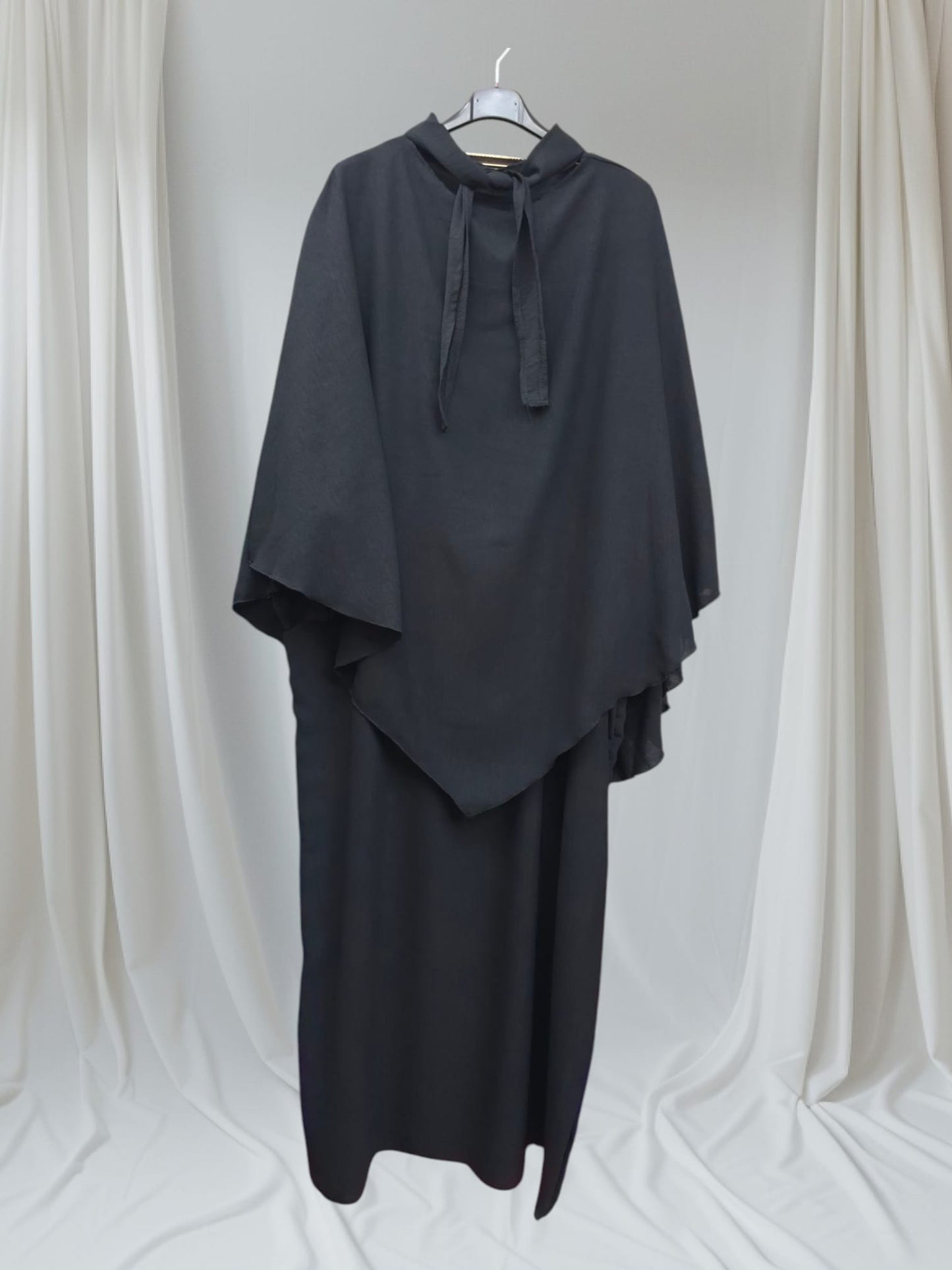 Abaya mit khimar 2 teilig