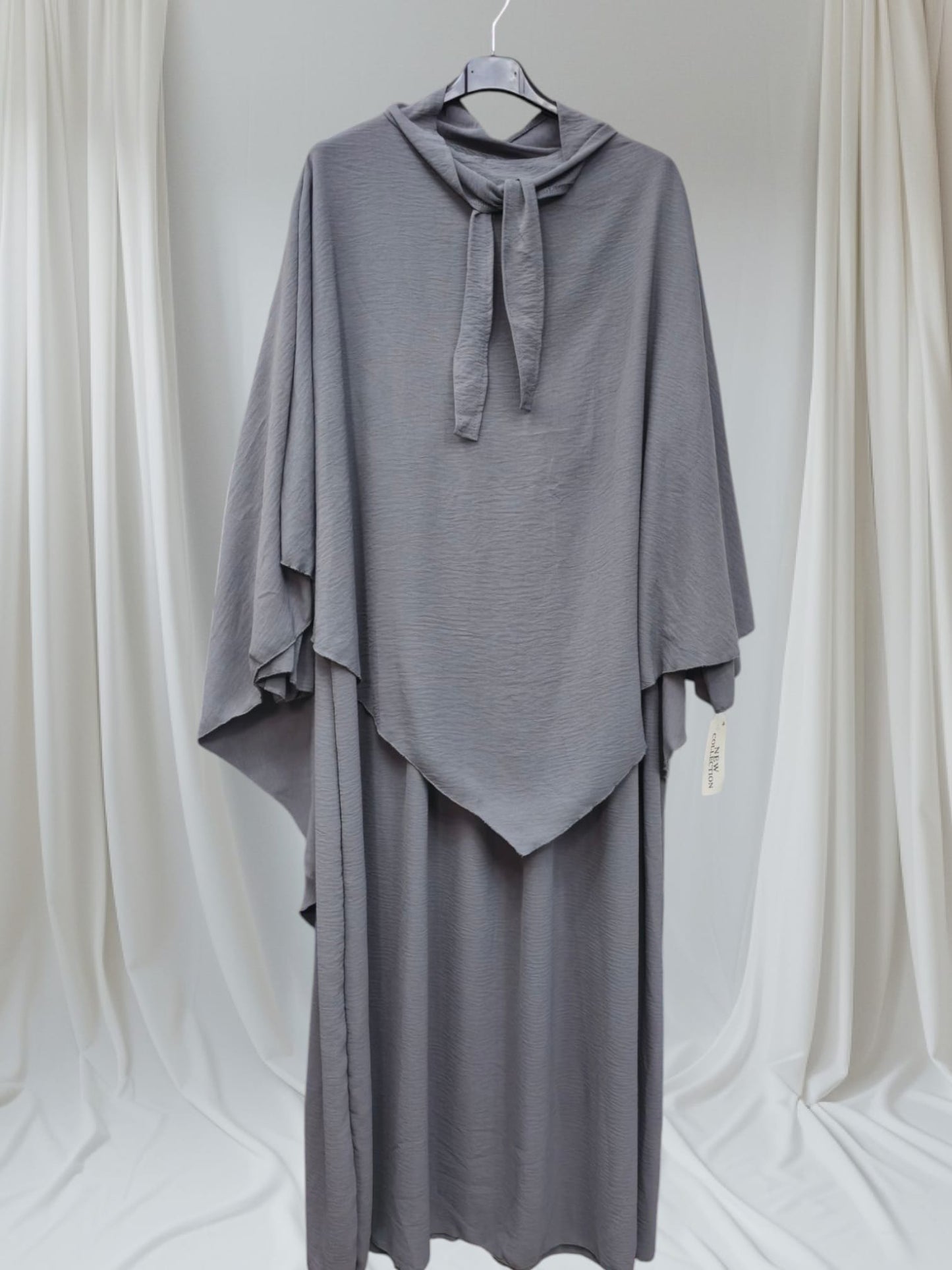 Abaya mit khimar 2 teilig