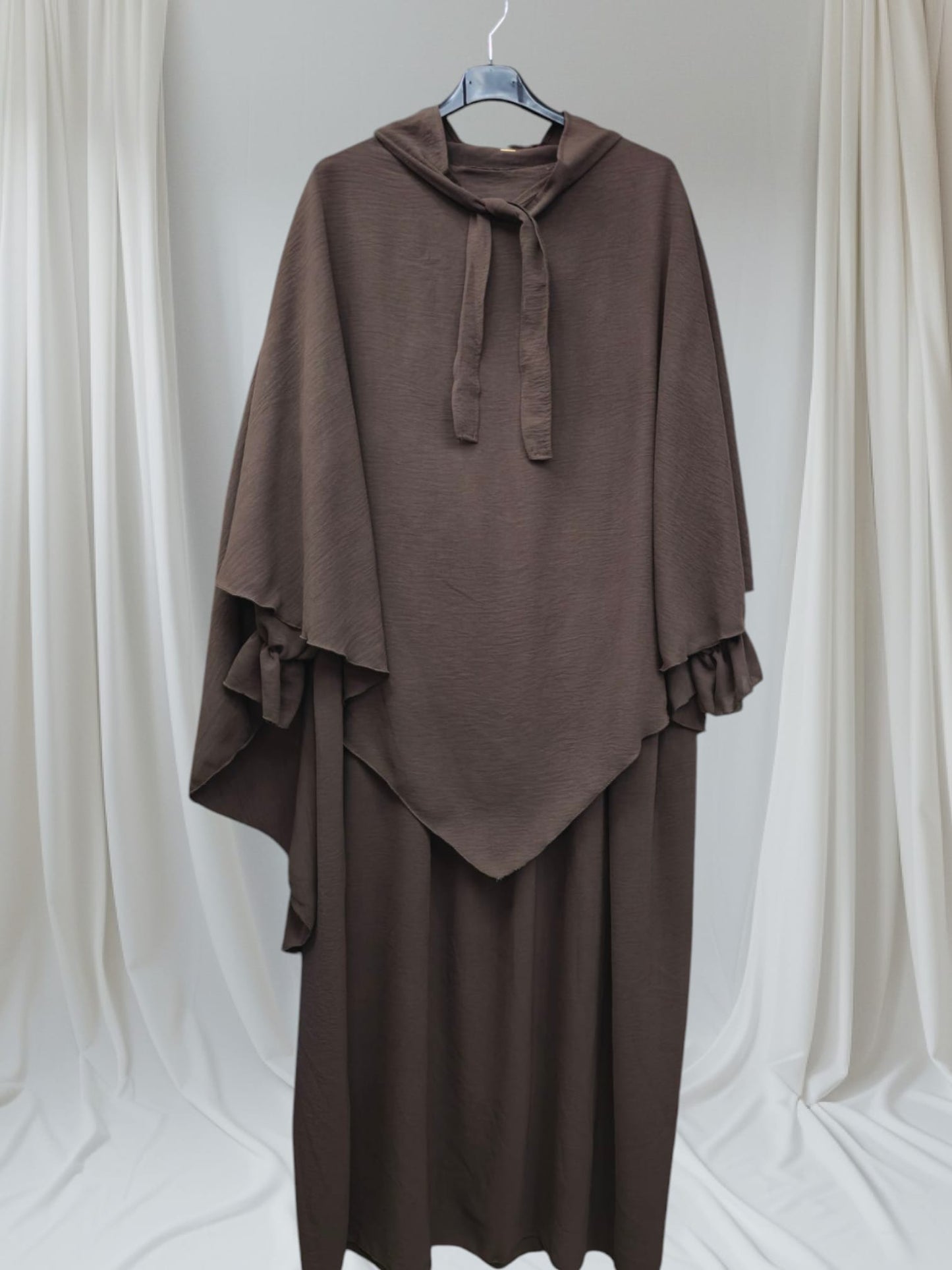 Abaya mit khimar 2 teilig