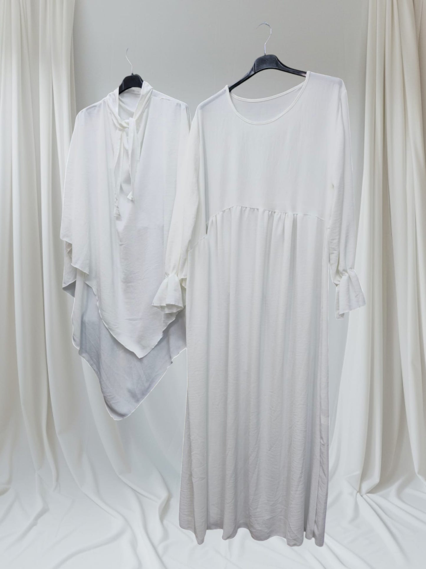 Abaya mit khimar 2 teilig