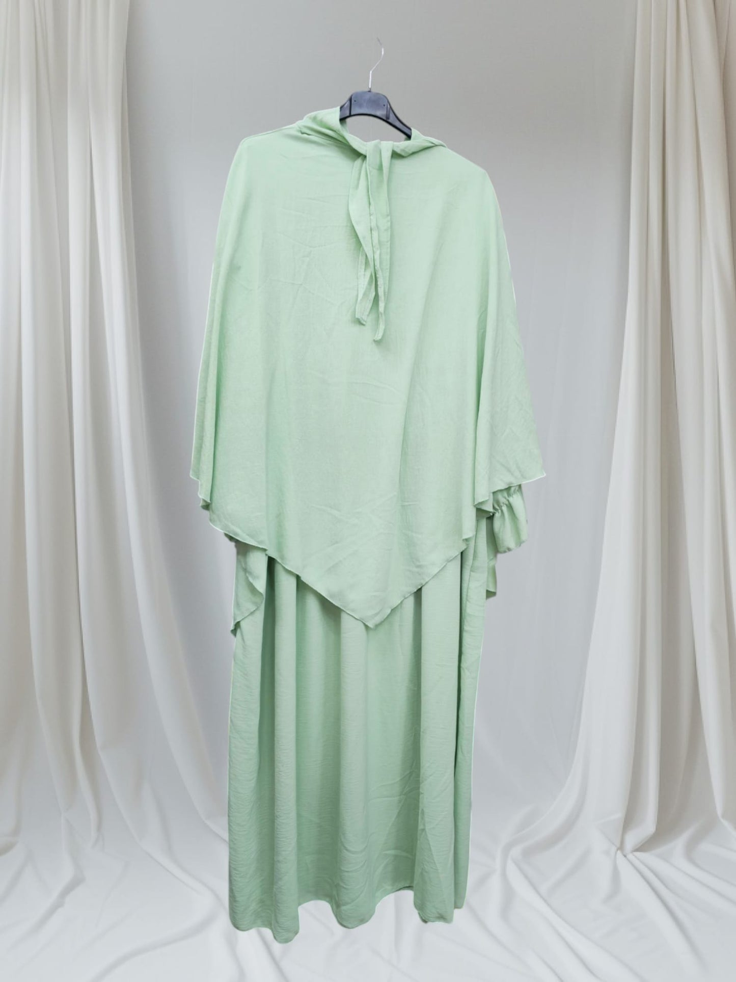 Abaya mit khimar 2 teilig