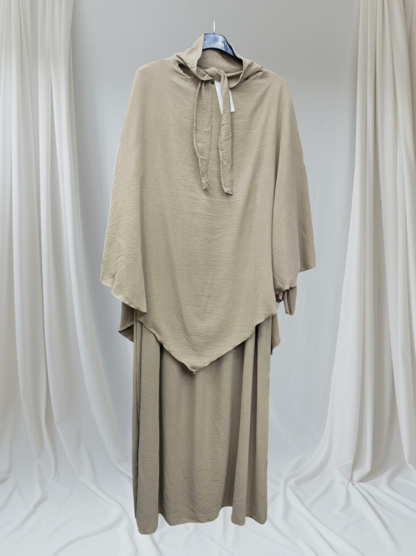 Abaya mit khimar 2 teilig